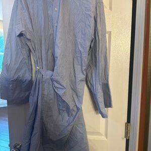 ALC crossover shirt dress